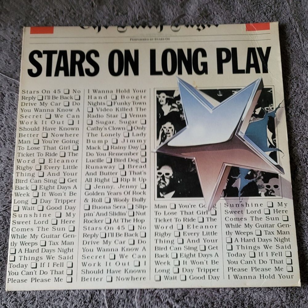 Stars On, Stars On‎ Long Play, Radio Records RR-16044, VG Vinyl Album